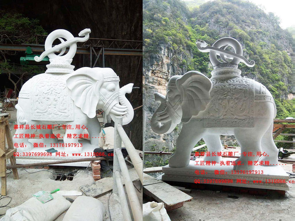 石雕大象多少钱一对是如何计算的
